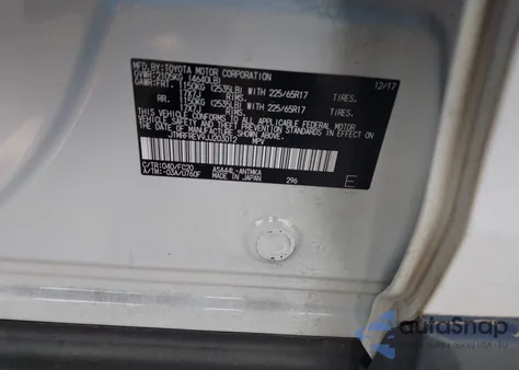 2018 Toyota Rav4 Xle z USA, uszkodzony, nr VIN JTMRFREV9JJ203012